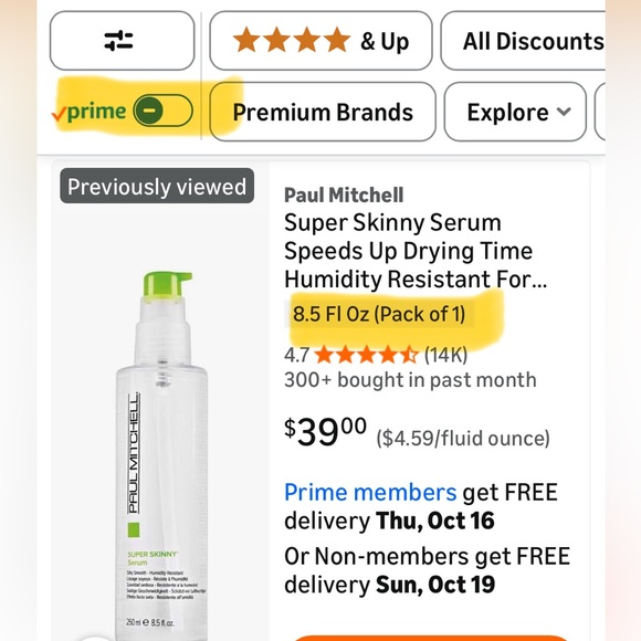 Paul Mitchell Super Skinny Serum x 4 - Picture 5 of 6